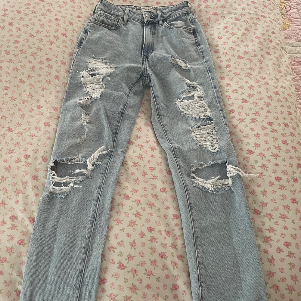 Pacsun light denim Mom jeans